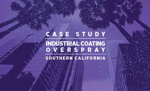 industrial coating overspray